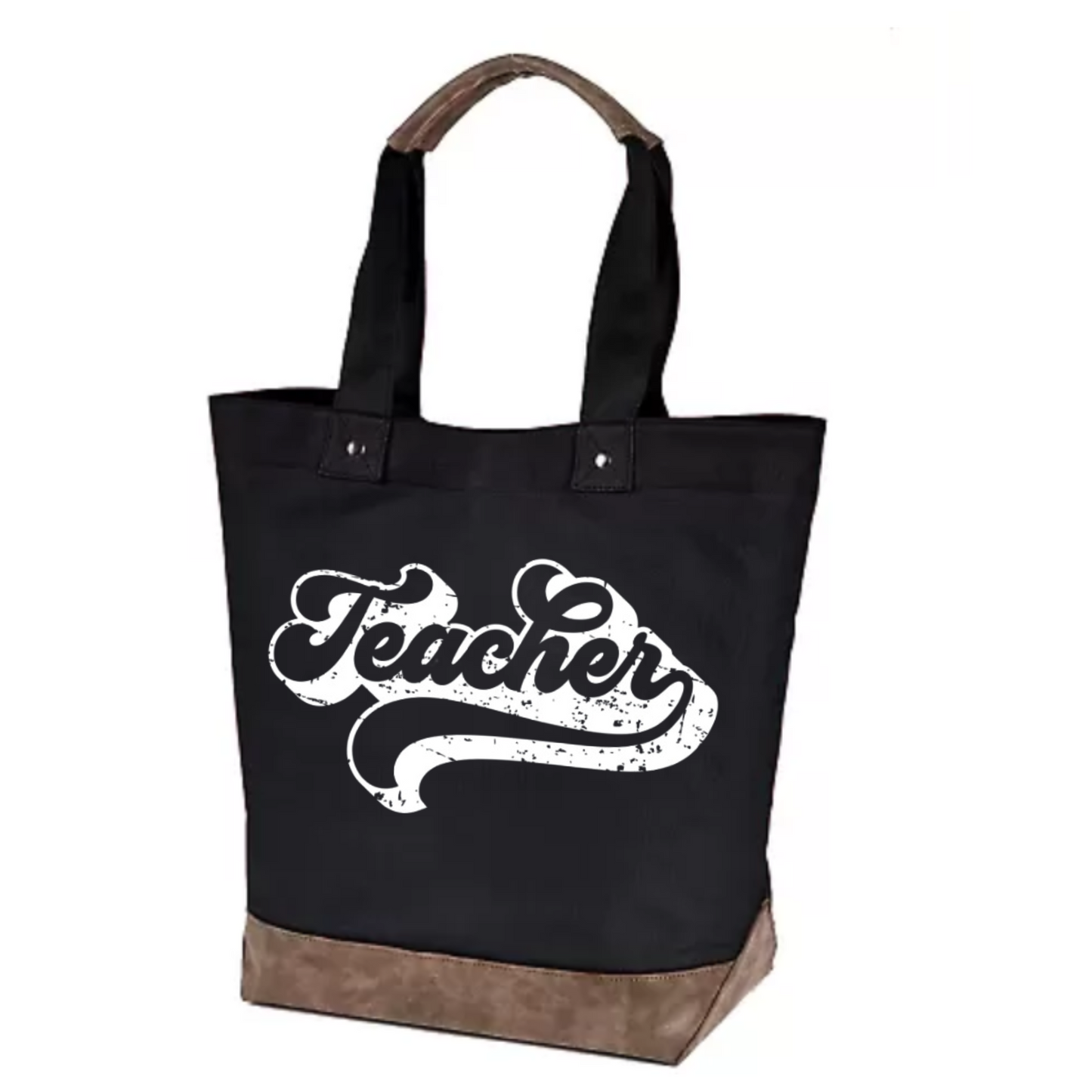Retro Teacher- Tote Bag